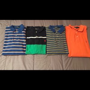 Bundle- 4 Ralph Lauren polos